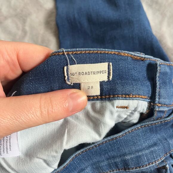 Madewell Size 28 10" Roadtripper Distressed High Rise Jeans - Picture 5 of 6